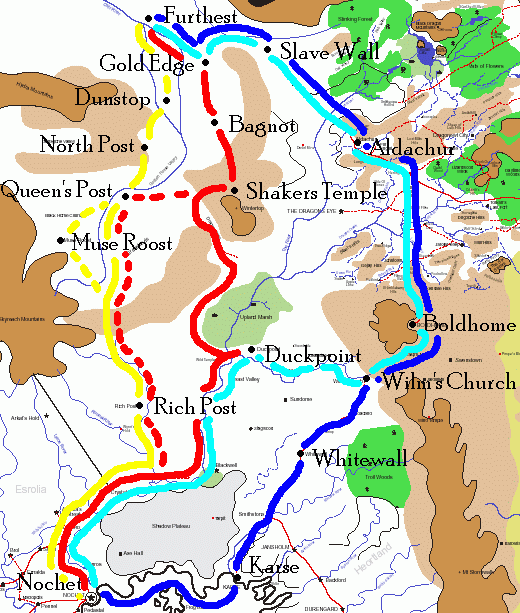 The Routes on Dragon Pass